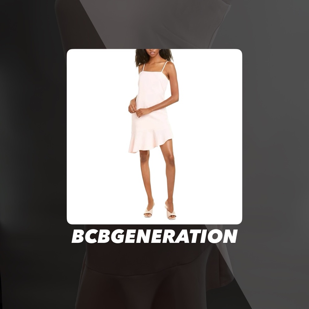 NWT BCBGeneration Ruffle Hem Dress